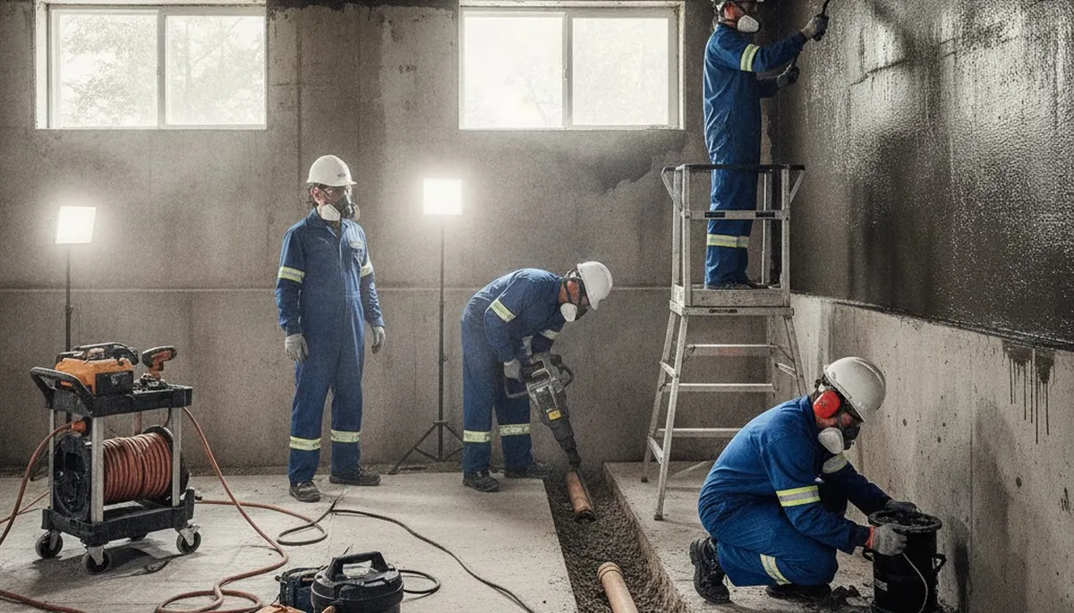 Basement waterproofing in Vallejo, CA for water-damage protection and dry, safe homes