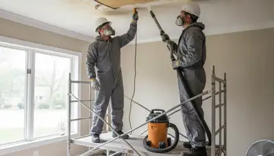 Ceiling water damage repair in Vallejo, CA by water damage restoration team