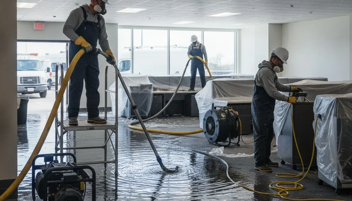 Emergency water removal service in Vallejo, CA for homes with flood and burst pipe damage