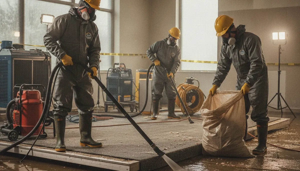 Flood damage cleanup in Vallejo, CA for homes with water extraction and drying services
