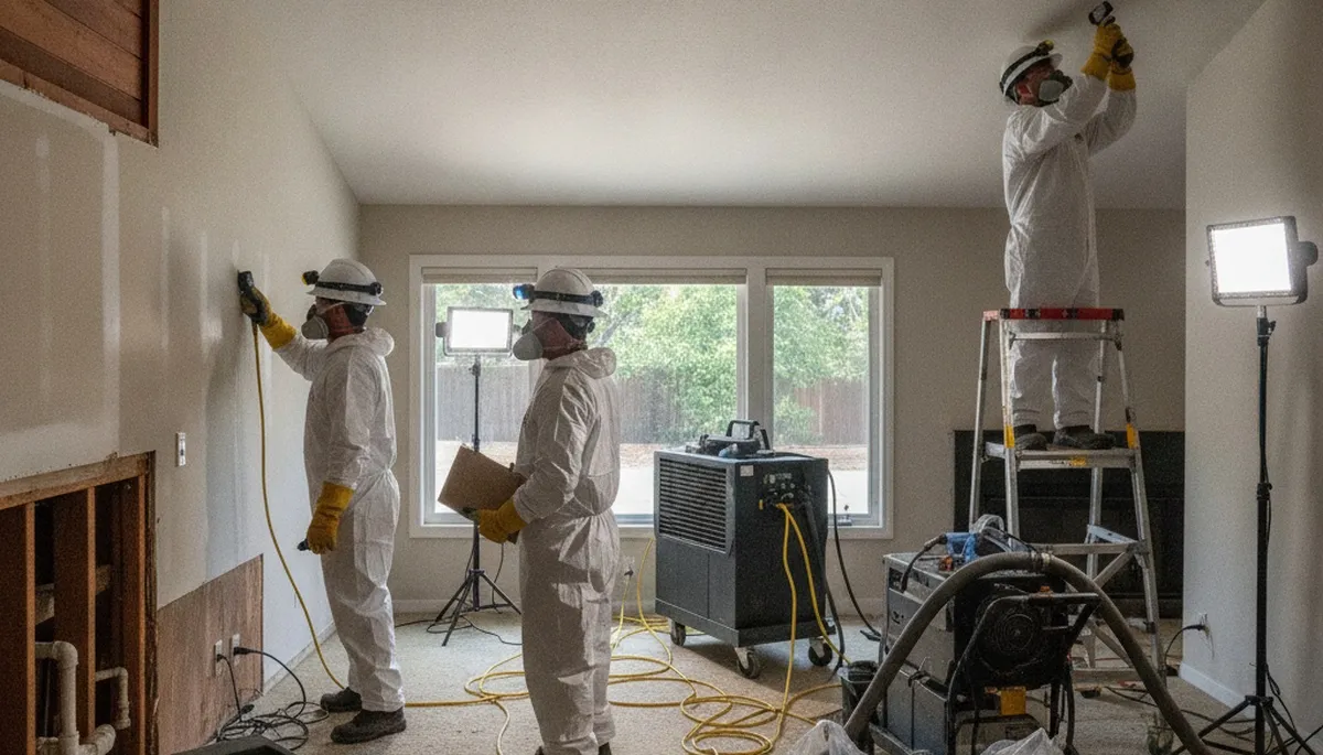 Water damage restoration team serving Vallejo, CA for emergency cleanup and drying