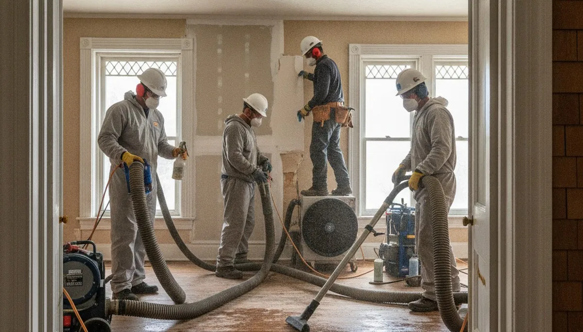 Water damage restoration team serving Vallejo, CA with professional cleanup and repair services