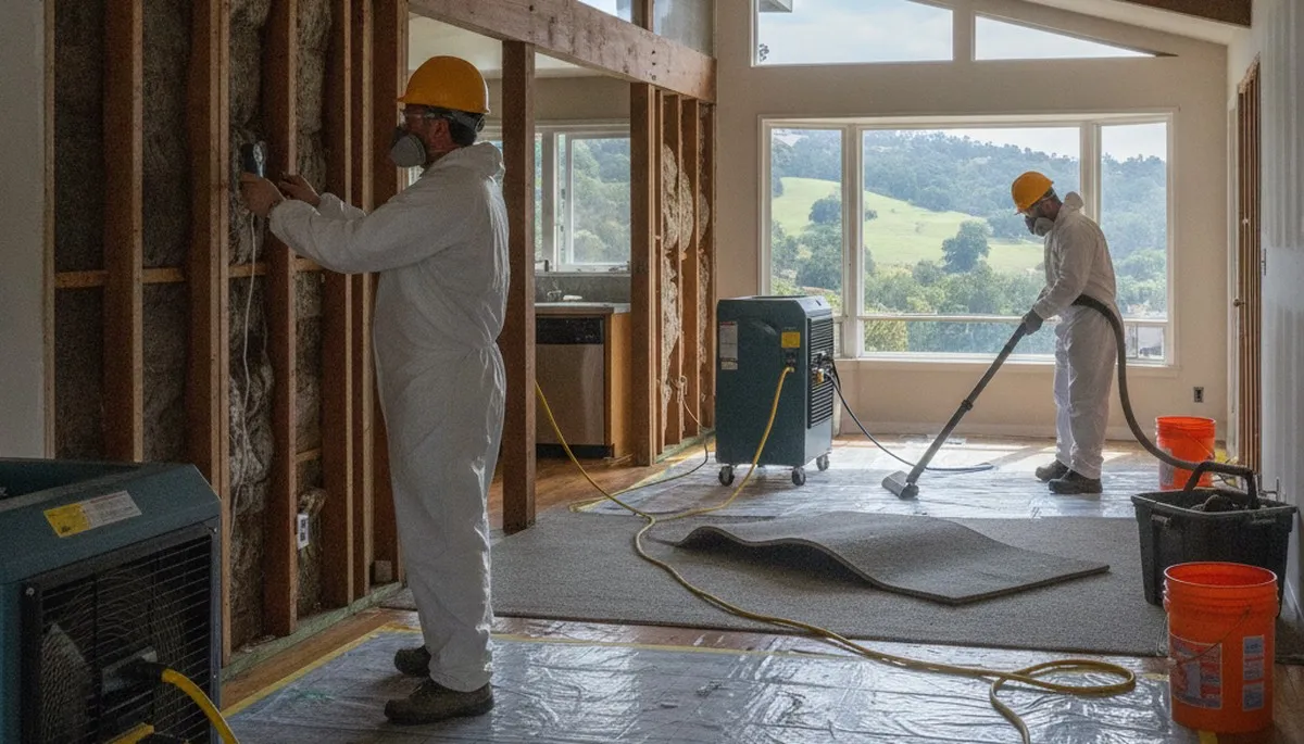 Water damage restoration team serving Vallejo, CA with professional cleanup and repair services