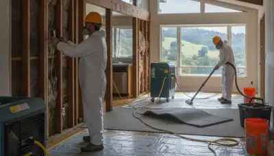 Water damage restoration team serving Vallejo, CA with professional cleanup and repair services