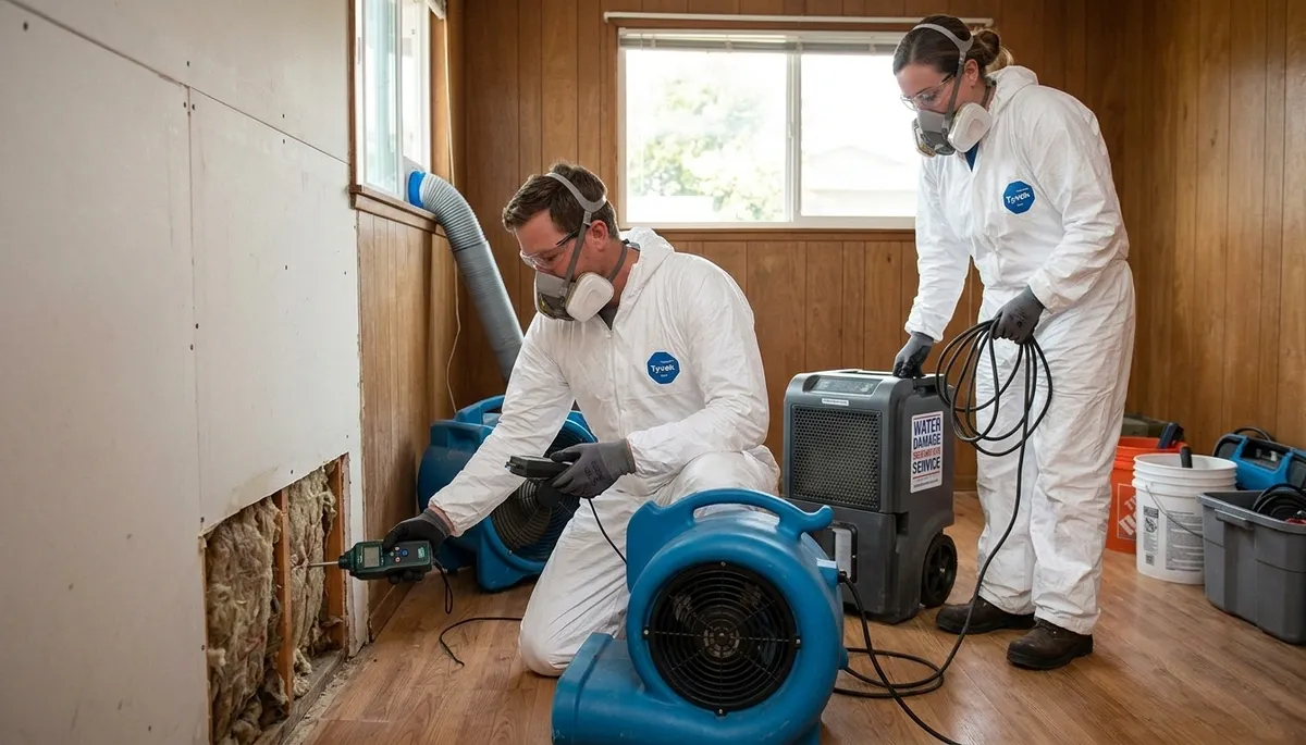 Water damage restoration team serving Vallejo, CA, with professional cleanup and repair services