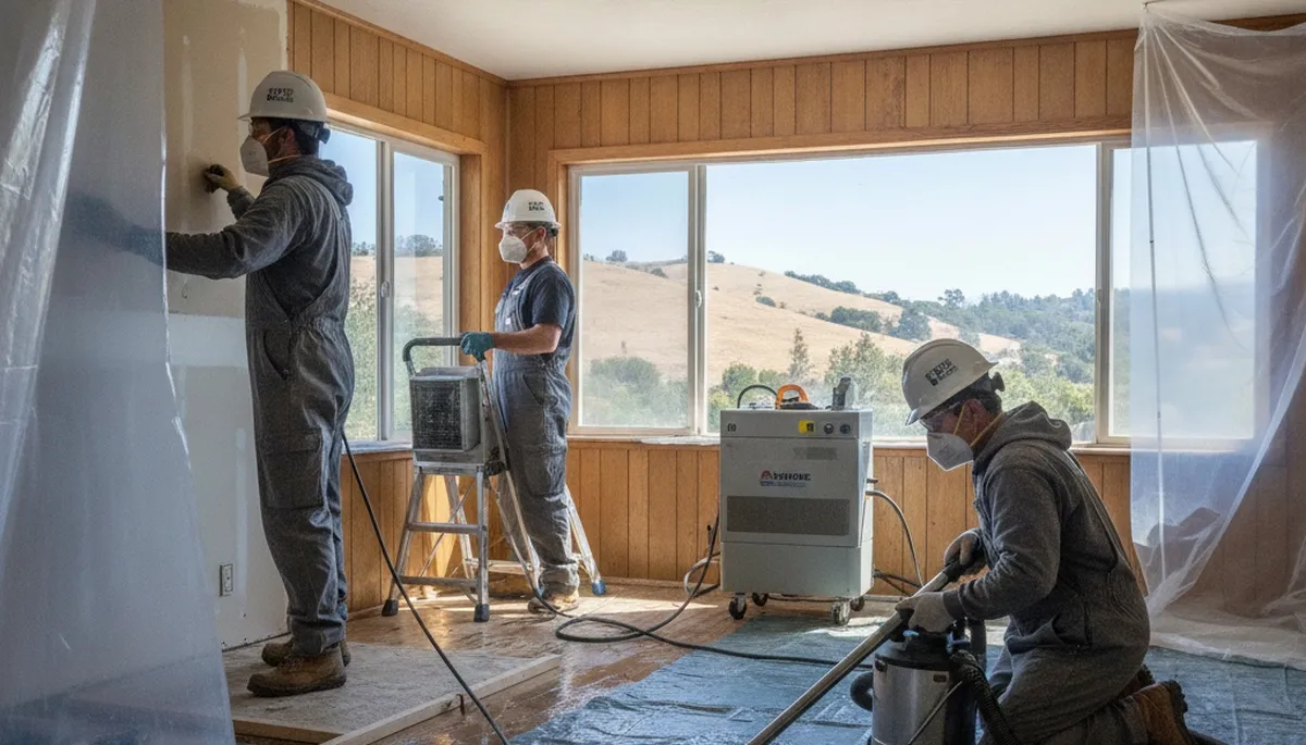 Water damage restoration team serving Vallejo, CA with professional cleanup and repair services