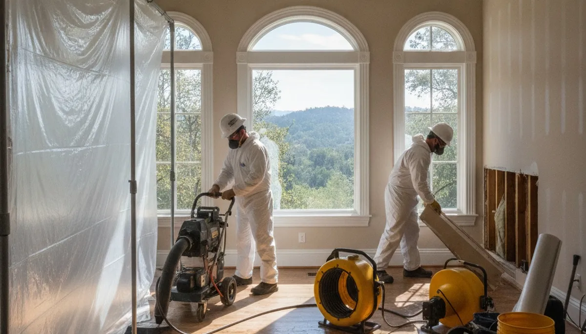 Water damage restoration team serving Vallejo, CA with professional cleanup and repair services
