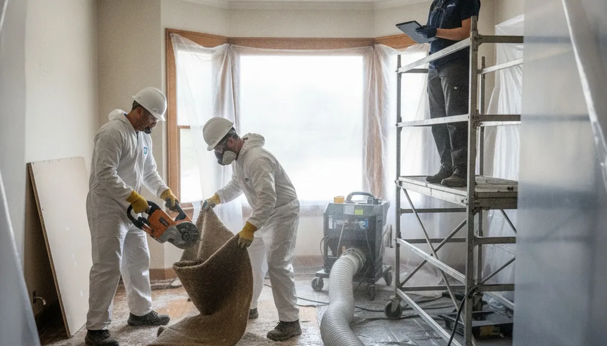 Water damage restoration team serving Vallejo, CA with professional cleanup and repair services