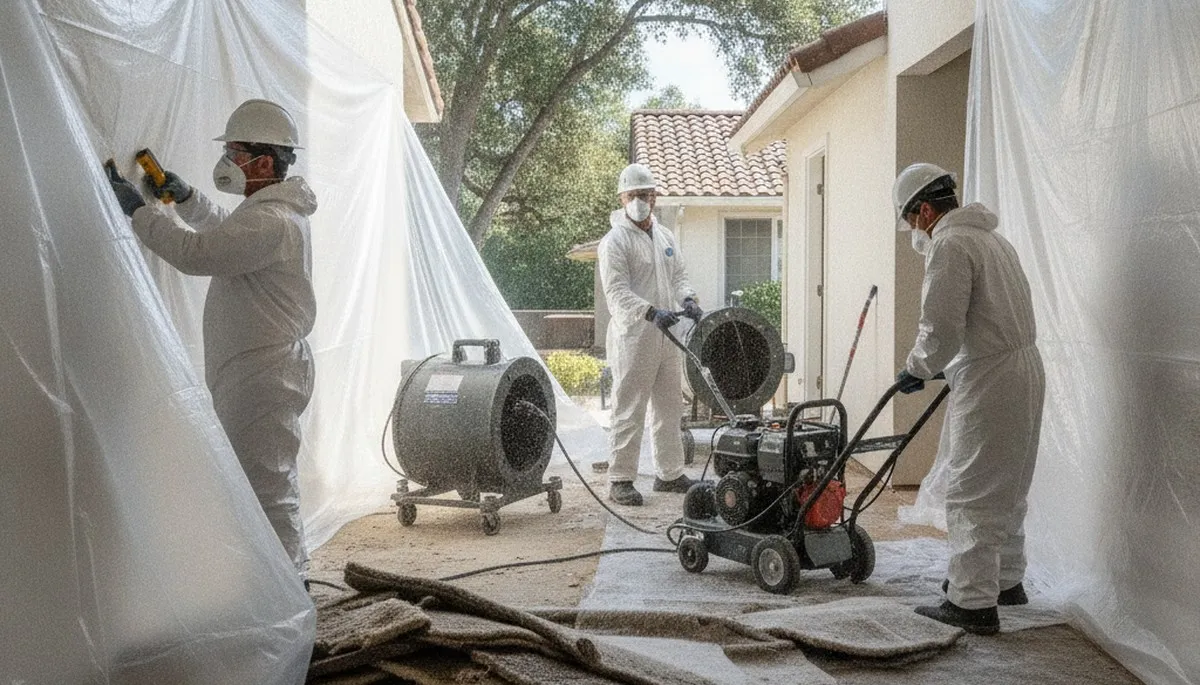 Water damage restoration team serving Vallejo, CA with professional cleanup and repair services