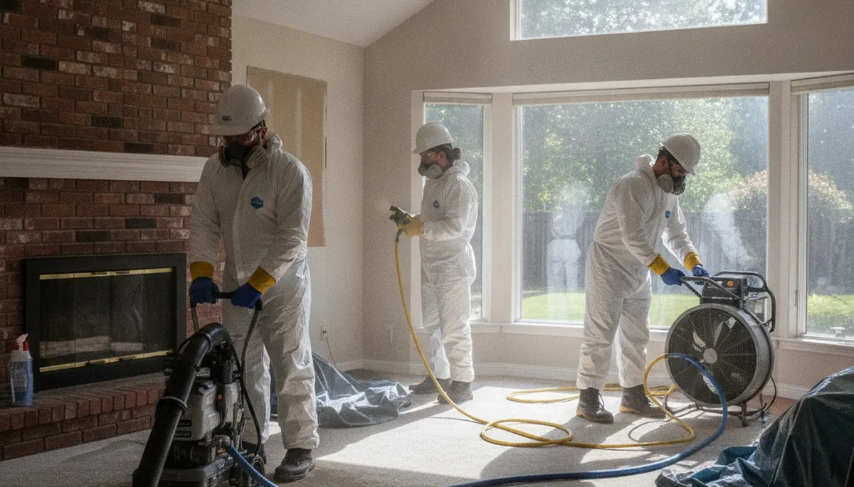 Water damage restoration team serving Vallejo, CA with professional cleanup and repair services